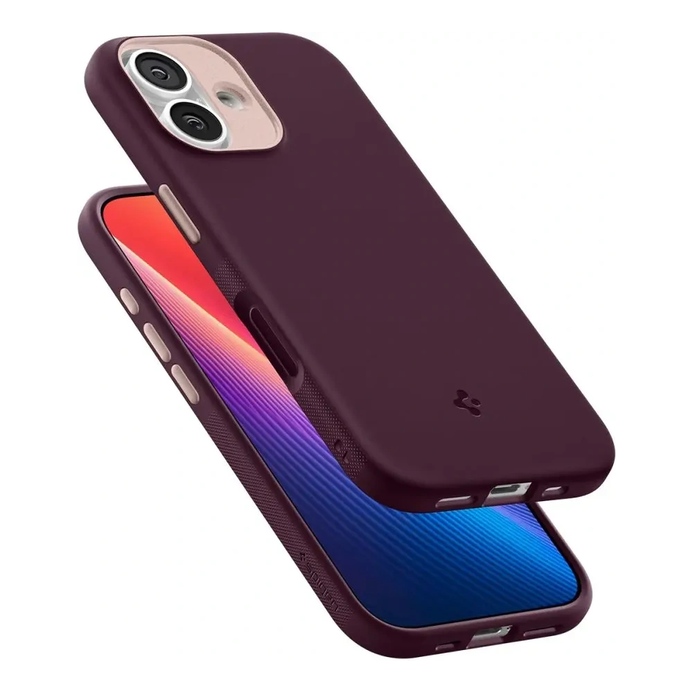 Etui Spigen Nano Pop Mag MagSafe do Apple iPhone 17 Burgundy Bean