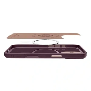 Etui Spigen Nano Pop Mag MagSafe do Apple iPhone 17 Burgundy Bean
