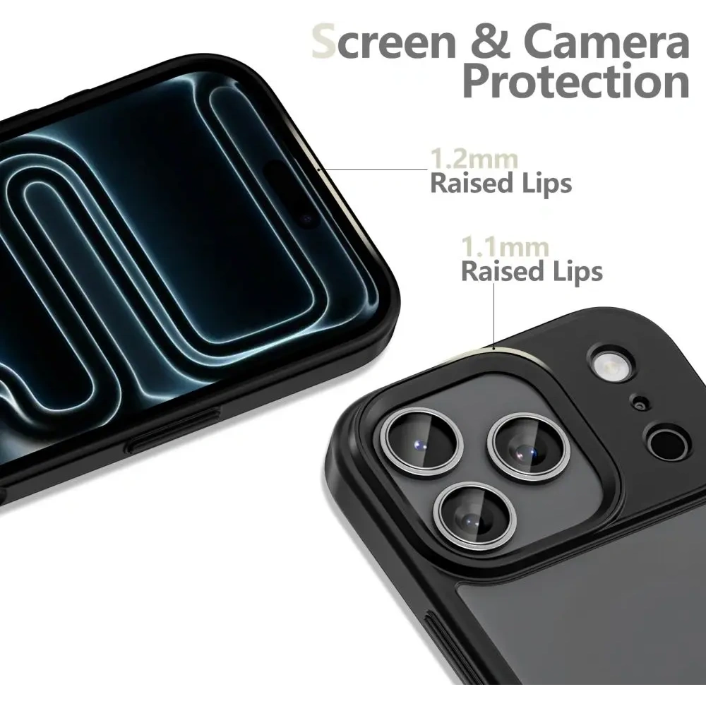 Etui Tech-Protect Magmat do Apple iPhone 17 Pro Max Matte Black