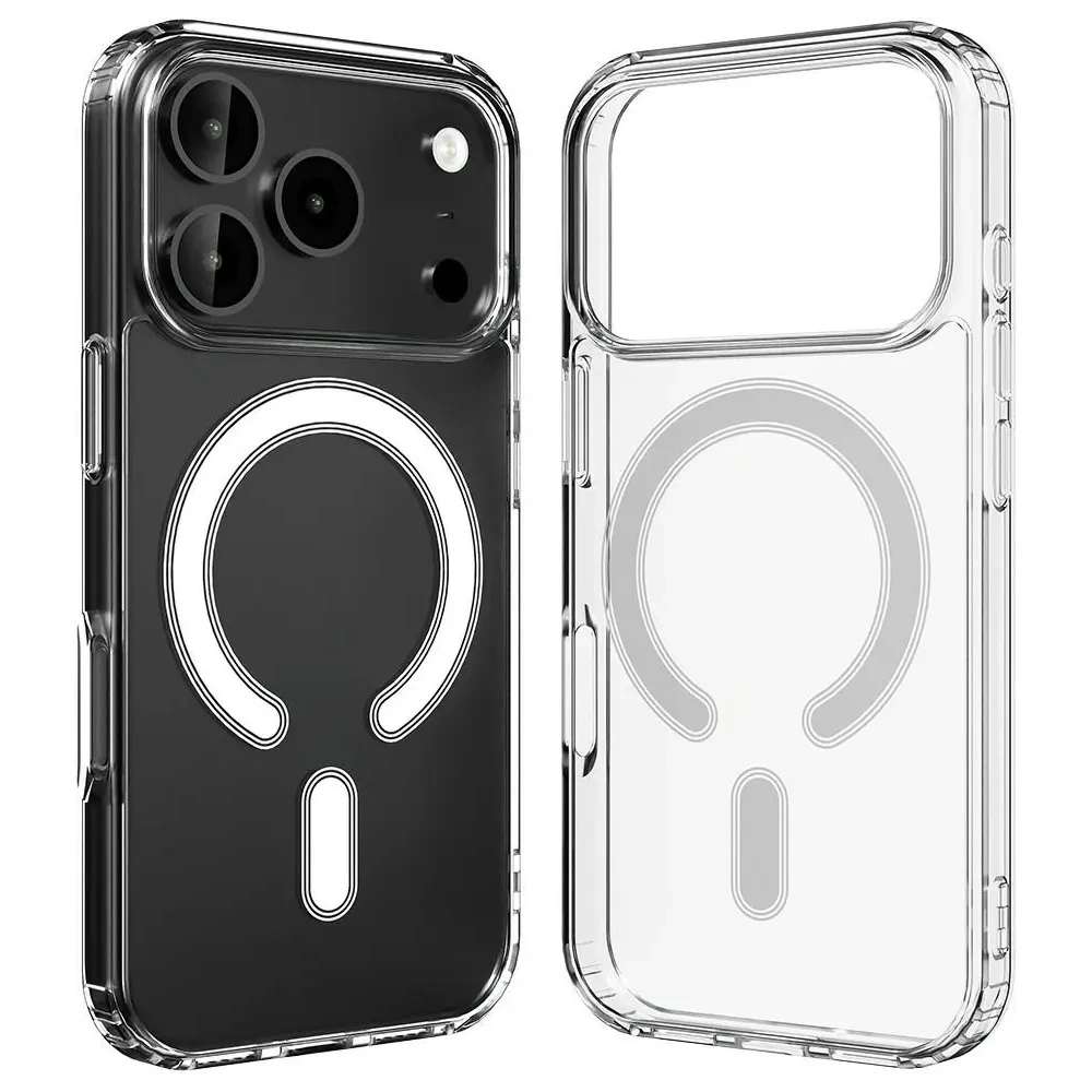 Etui Mercury Jelhard MagSafe do Apple iPhone 17 Pro przezroczysty