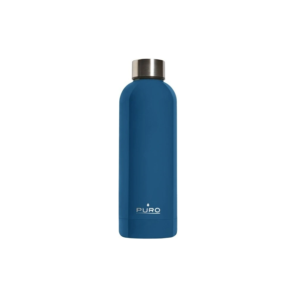 Hurtownia GSM - Termo láhev z nerezové oceli Puro Hot&Cold 500ml (Tmavě modrá) - PUR160BLU - {ean13} - Hurt