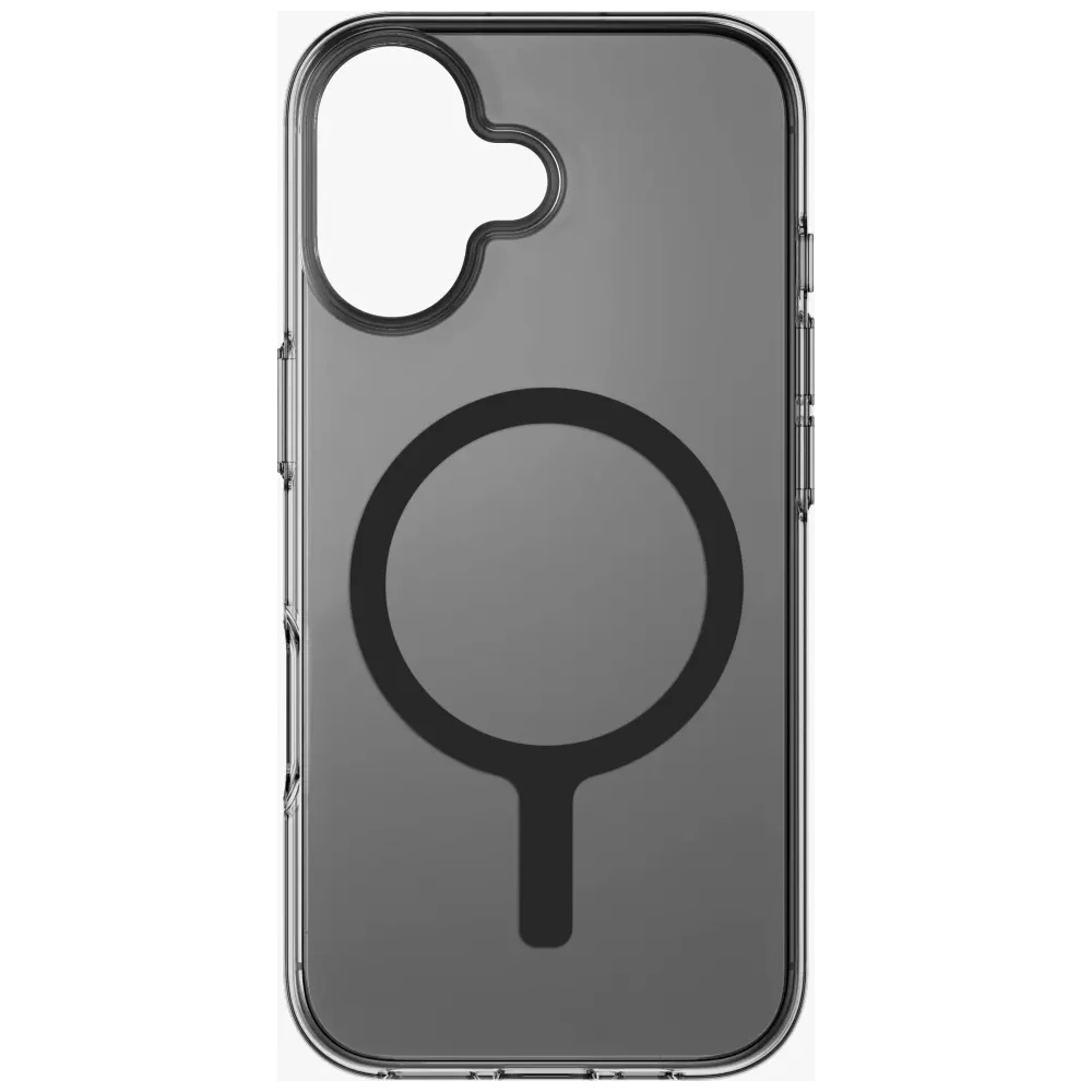 Etui UNIQ Clario do Apple iPhone 17 Magclick Charging czarny
