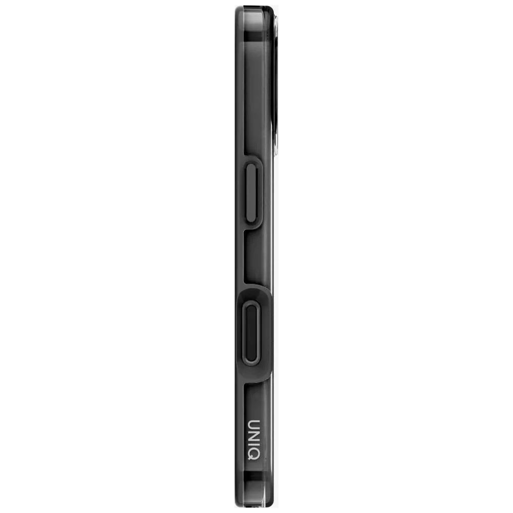 Etui UNIQ Clario do Apple iPhone 17 Magclick Charging czarny