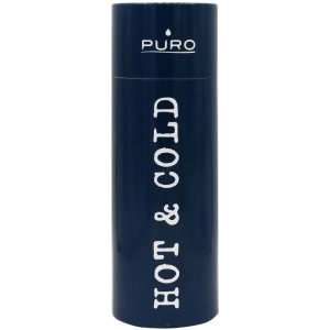 Hurtownia GSM - Thermosflasche aus Edelstahl Puro Hot&Cold 500ml (Dunkelblau) - PUR160BLU - {ean13} - Hurt