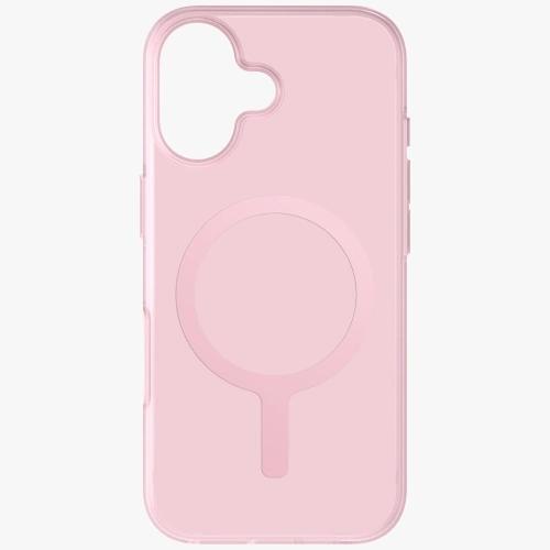 Etui UNIQ Clario do Apple iPhone 17 Magclick Charging różowy