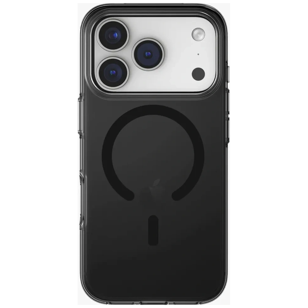 Etui UNIQ Clario do Apple iPhone 17 Pro Magclick Charging czarny