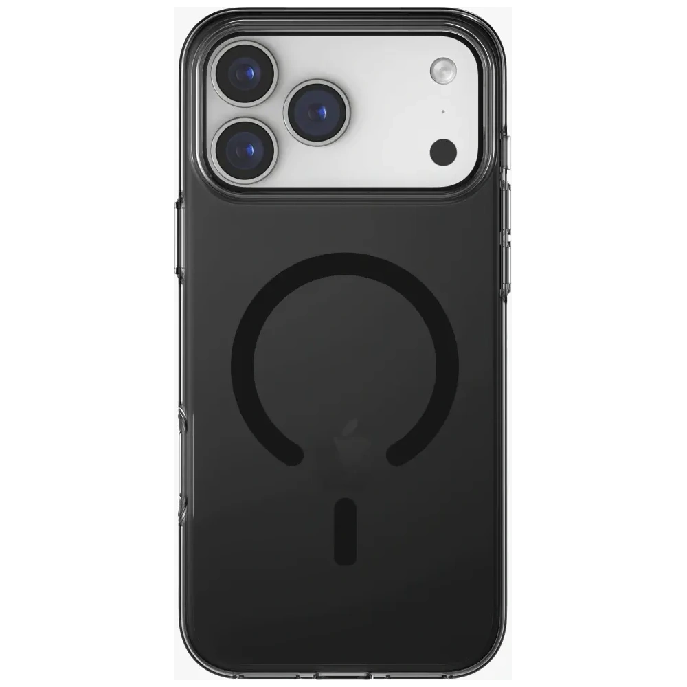Etui UNIQ Clario do Apple iPhone 17 Pro Max Magclick Charging czarny