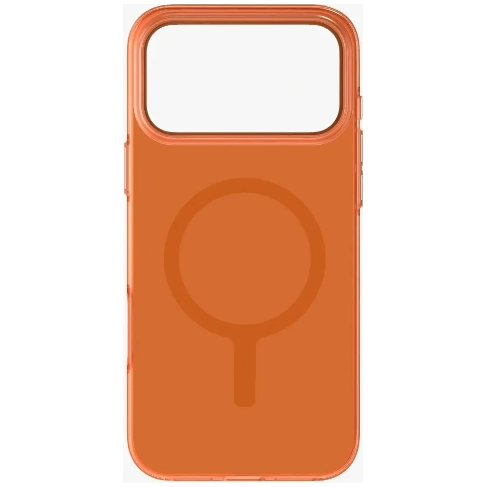 Etui UNIQ Clario do Apple iPhone 17 Pro Max Magclick Charging pomarańczowy
