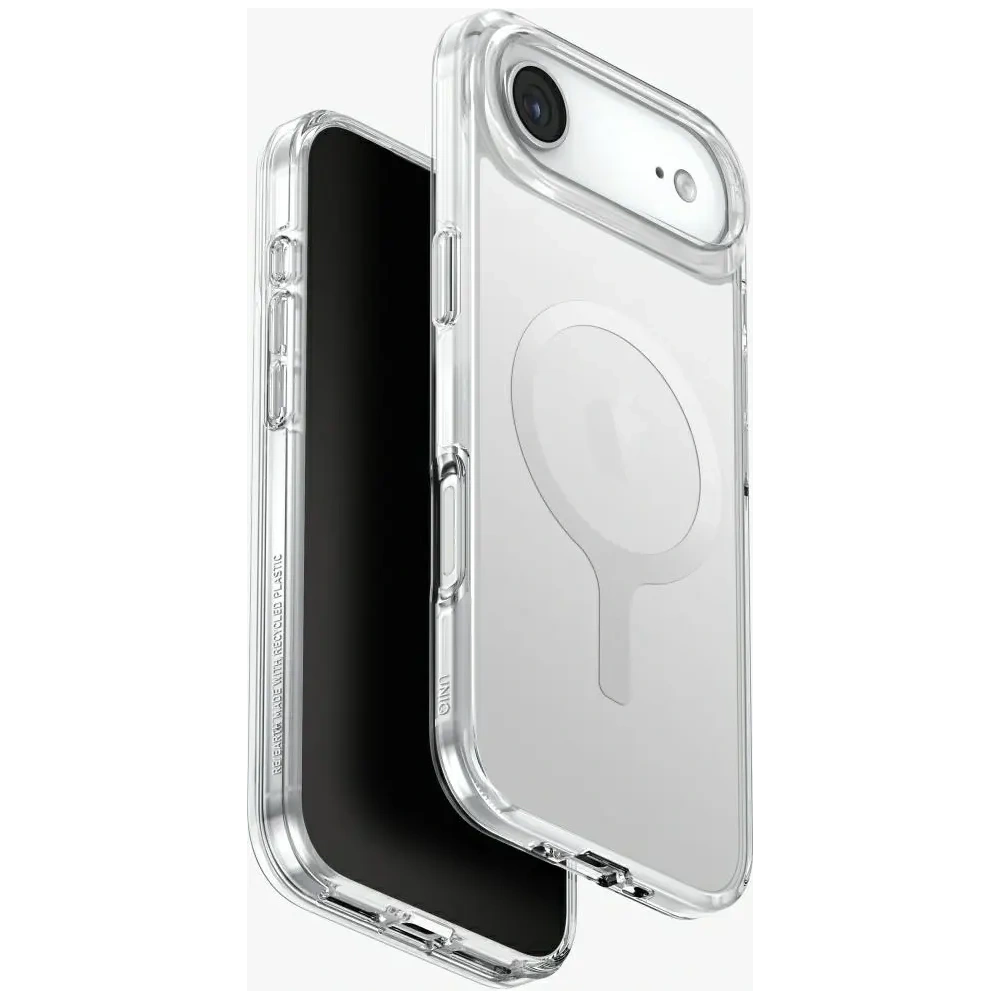 Etui UNIQ Clario do Apple iPhone Air Magclick Charging przezroczysty