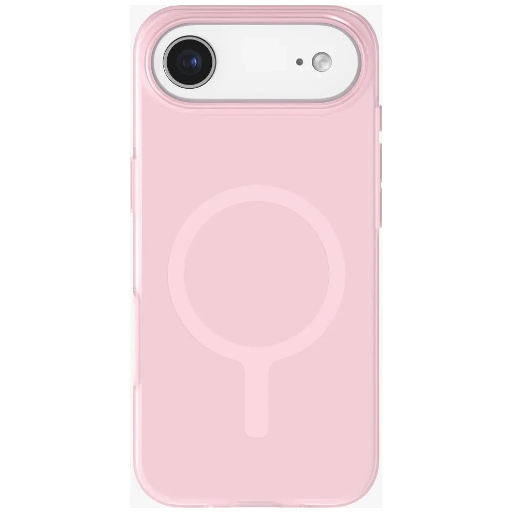 Etui UNIQ Clario do Apple iPhone Air Magclick Charging różowy
