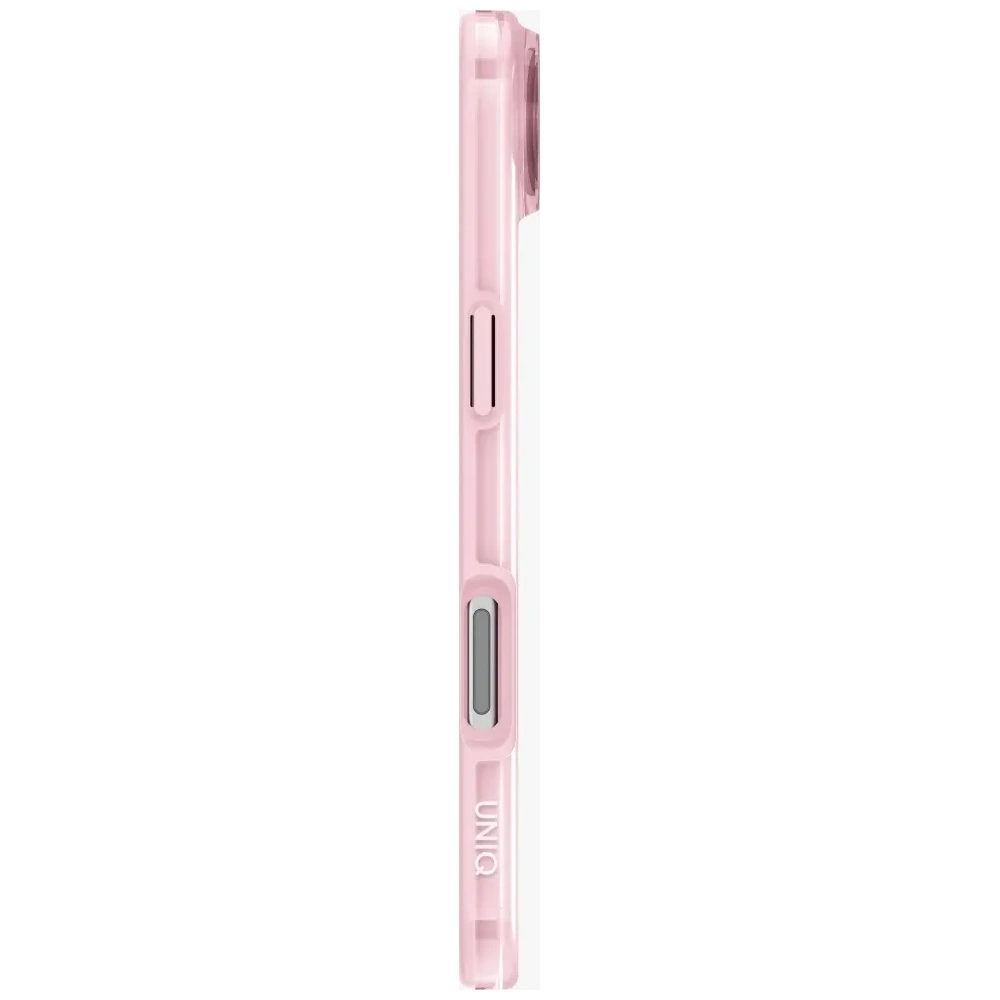 Etui UNIQ Clario do Apple iPhone Air Magclick Charging różowy