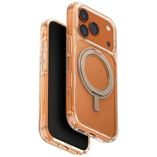 Etui UNIQ Swivix do Apple iPhone 17 Pro 360 Rotating Kickstand złoty