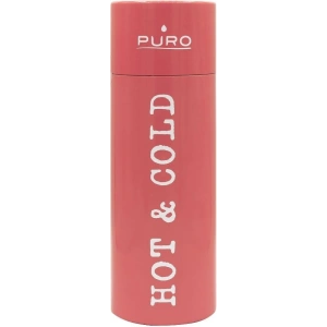Puro Hot&Cold Thermal Stainless Steel Water Bottle 500ml (Light Orange)