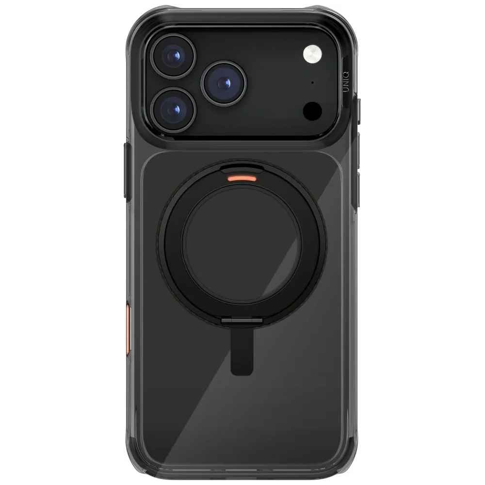 Etui UNIQ Swivix do Apple iPhone 17 Pro Max 360 Rotating Kickstand czarny
