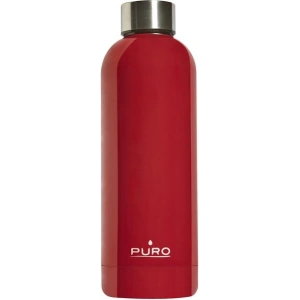 Hurtownia GSM - Butelka termická z nerezové oceli Puro Hot&Cold 500ml (Červená) - PUR163RED - {ean13} - Hurt