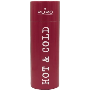 Puro Hot&Cold Thermal Stainless Steel Water Bottle 500ml (Red)