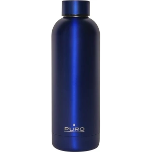 Hurtownia GSM - Thermosflasche aus Edelstahl Puro Hot&Cold 500ml (Metallic Deep Blue) - PUR165BLU - {ean13} - Hurt
