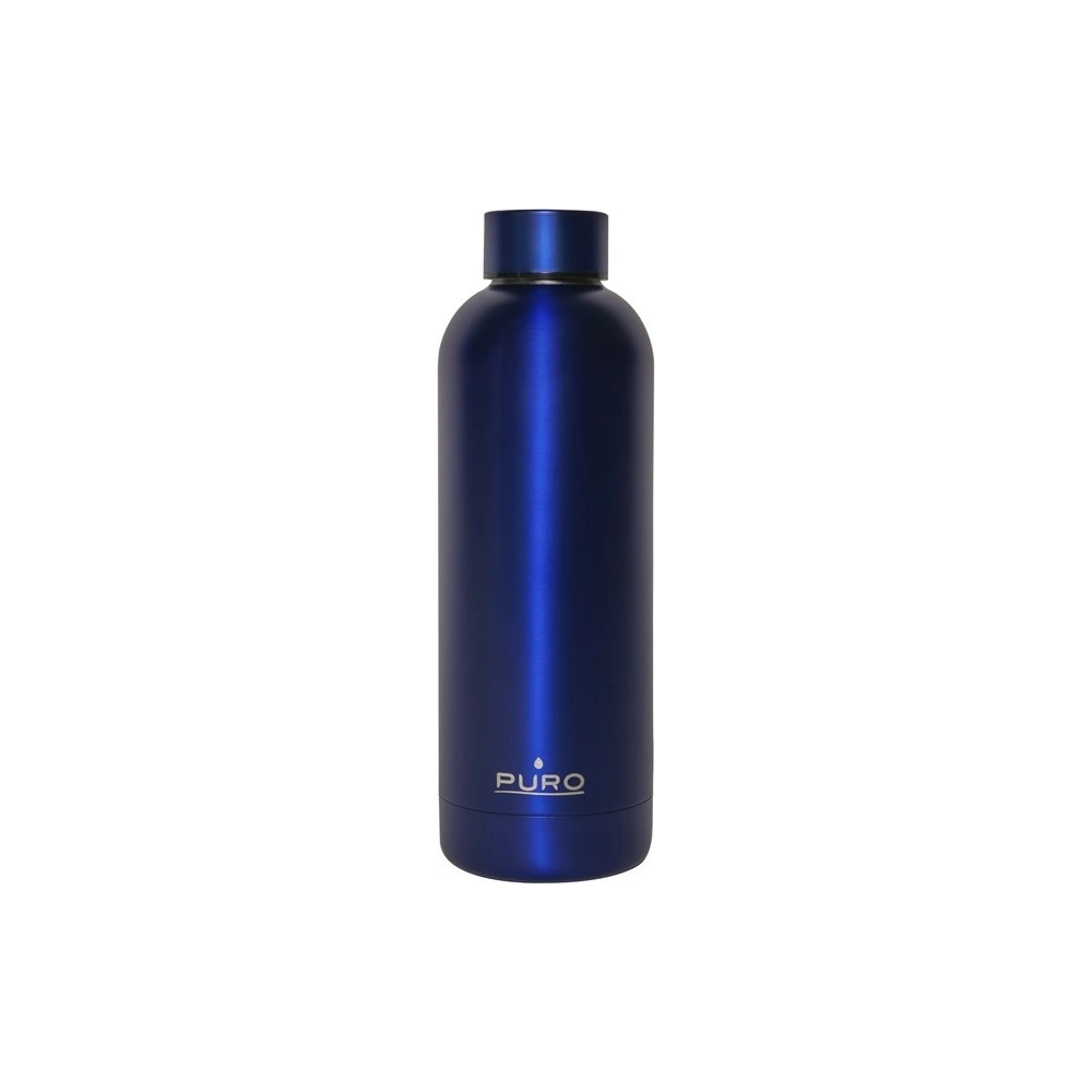 Hurtownia GSM - Butelka termická z nerezové oceli Puro Hot&Cold 500ml (Metallic Deep Blue) - PUR165BLU - {ean13} - Hurt