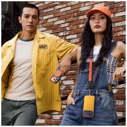 Uchwyt magnetyczny UNIQ Grivix Classic 360 Mount&Grip Stand pomarańczowy