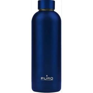 Hurtownia GSM - Thermosflasche aus Edelstahl Puro Hot&Cold 500ml (Metallic Deep Blue) - PUR165BLU - {ean13} - Hurt