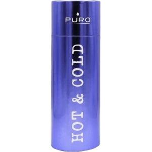 Hurtownia GSM - Thermosflasche aus Edelstahl Puro Hot&Cold 500ml (Metallic Deep Blue) - PUR165BLU - {ean13} - Hurt