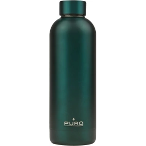 Hurtownia GSM - Thermosflasche aus Edelstahl Puro Hot&Cold 500ml (Metallic Dunkelgrün) - PUR166BGRN - {ean13} - Hurt