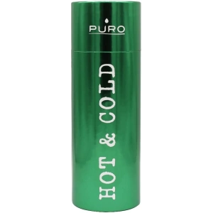 Hurtownia GSM - Thermosflasche aus Edelstahl Puro Hot&Cold 500ml (Metallic Dunkelgrün) - PUR166BGRN - {ean13} - Hurt