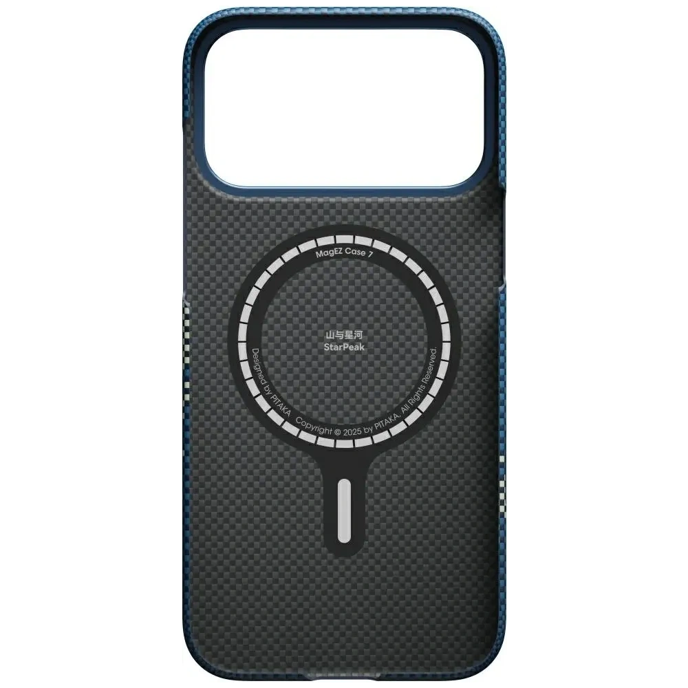 Etui PITAKA Ultra-Slim MagSafe do Apple iPhone 17 Pro milky way galaxy