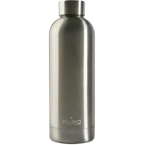 Hurtownia GSM - Thermosflasche aus Edelstahl Puro Hot&Cold 500ml (Metallic Silver) - PUR167SLV - {ean13} - Hurt
