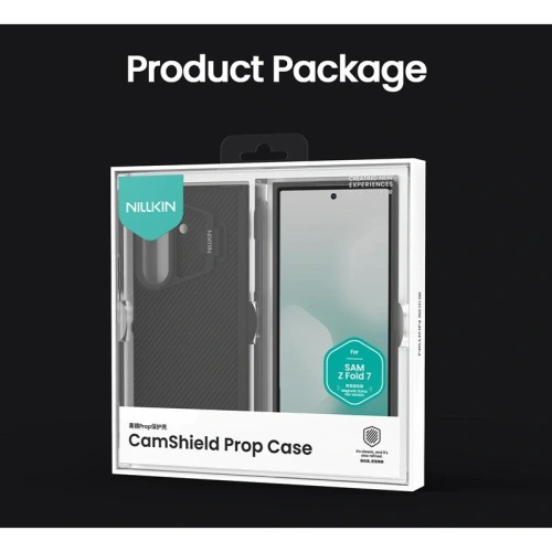 Etui Nillkin Camshield Prop Magnetic Case do Samsung Z Fold7 + Pen czarny