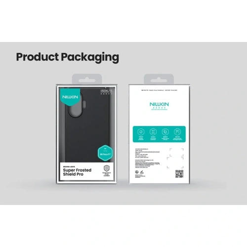 Etui Nillkin Super Frosted Shield Pro do Xiaomi Poco F7 czarny