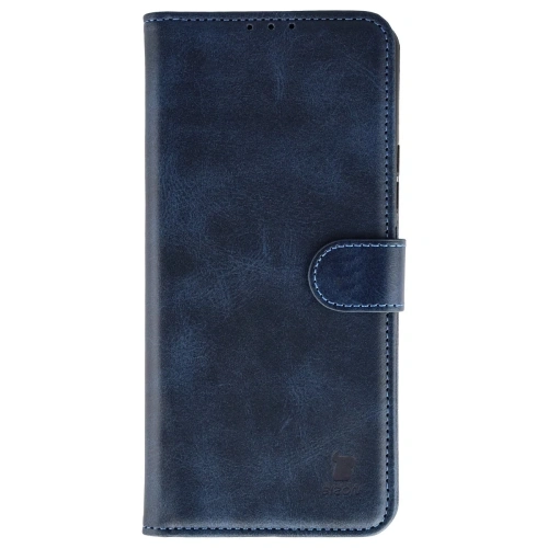 Etui z klapką Bizon Case Pocket do Xiaomi Redmi 15 4G / 5G granatowe