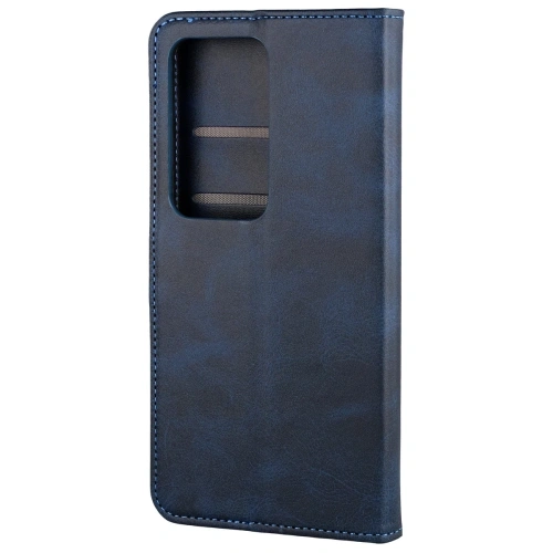 Etui z klapką Bizon Case Pocket do Xiaomi Redmi 15 4G / 5G granatowe