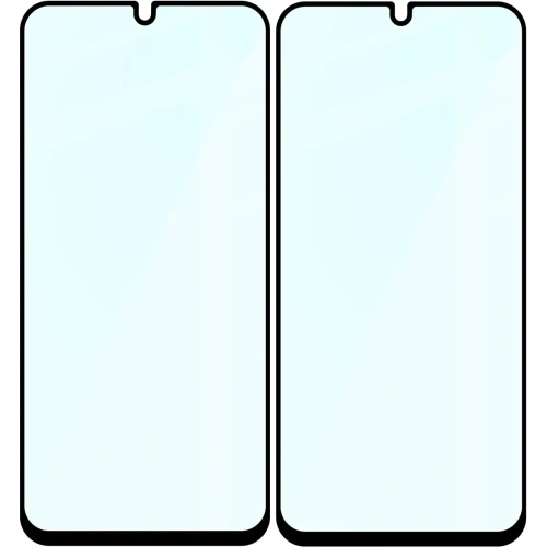 Szkło hartowane Bizon Glass Edge Duo do Samsung Galaxy A16 4G / 5G / A17 5G / A26 5G czarna ramka [2 PACK]
