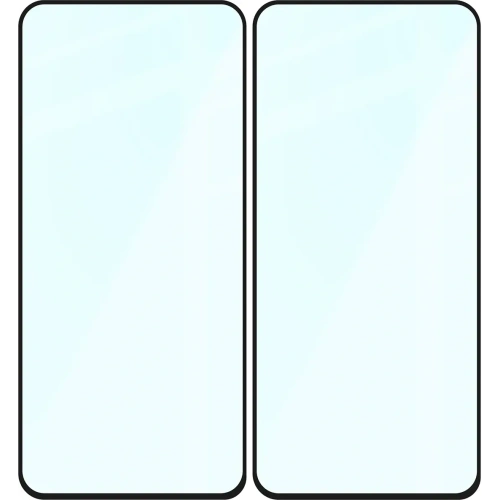 Szkło hartowane Bizon Glass Edge Duo do Samsung Galaxy A54 5G czarna ramka [2 PACK]
