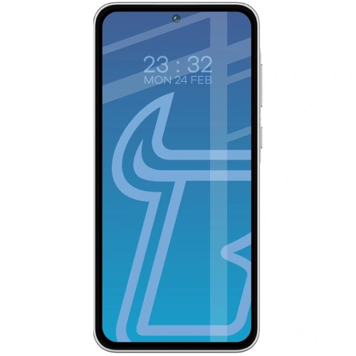 Szkło hartowane Bizon Glass Edge Duo do Samsung Galaxy M35 5G / A35 5G / A55 5G czarna ramka [2 PACK]