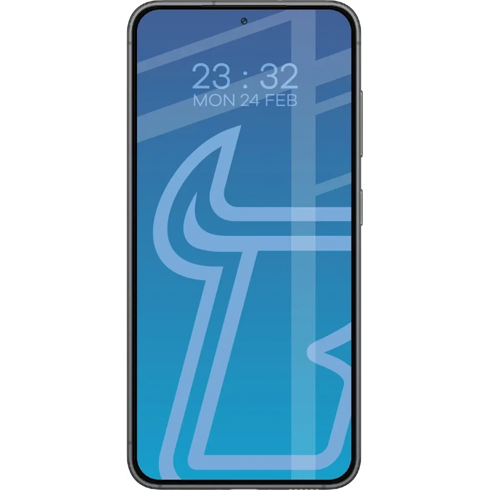 Szkło hartowane Bizon Glass Edge Duo do Samsung Galaxy S23 czarna ramka [2 PACK]