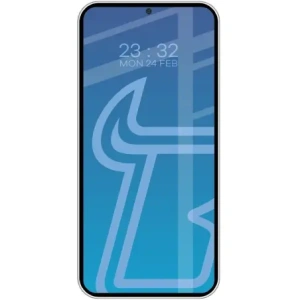 Szkło hartowane Bizon Glass Edge Duo do Samsung Galaxy S25 / S24 czarna ramka [2 PACK]