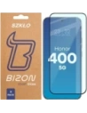 Szkło hartowane Bizon Glass Edge Duo do Honor 400 czarna ramka [2 PACK]