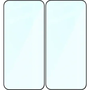 Szkło hartowane Bizon Glass Edge Duo do Honor 400 czarna ramka [2 PACK]