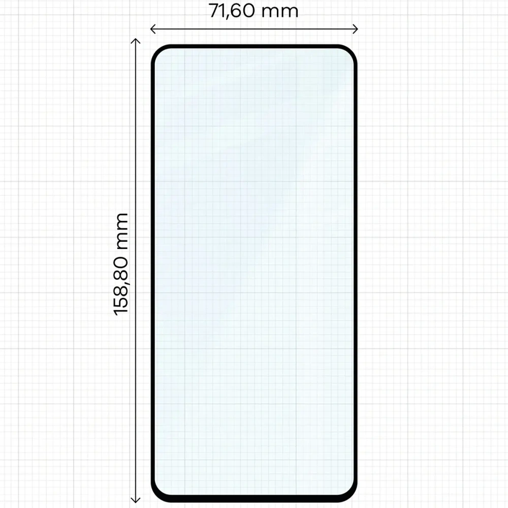 Szkło hartowane Bizon Glass Edge Duo do OnePlus Nord 3 czarna ramka [2 PACK]