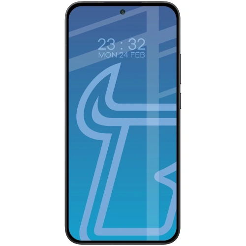 Szkło hartowane Bizon Glass Edge Duo do Xiaomi POCO F7 czarna ramka [2 PACK]