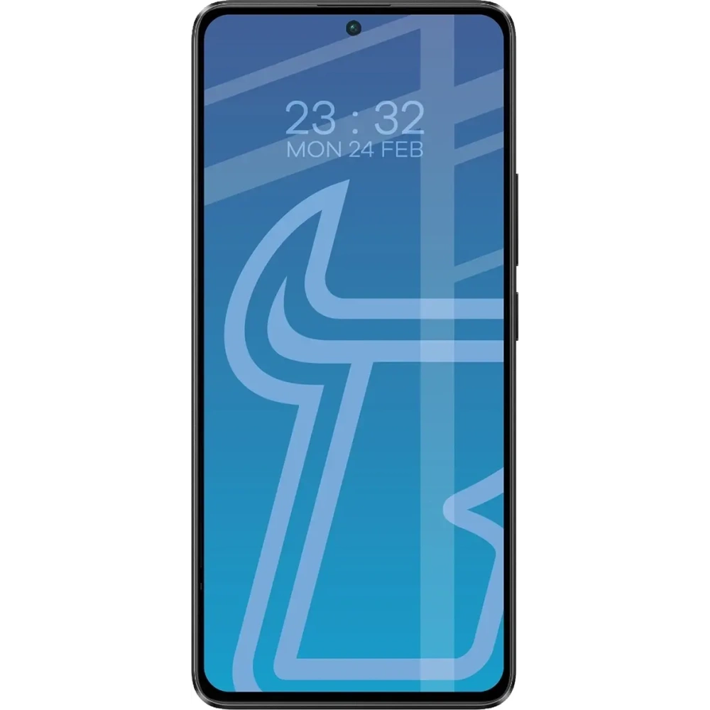 Szkło hartowane Bizon Glass Edge Duo do Xiaomi POCO X6 / M6 Pro 4G / Redmi Note 13 5G / 13 Pro 4G / 5G czarna ramka [2 PACK]