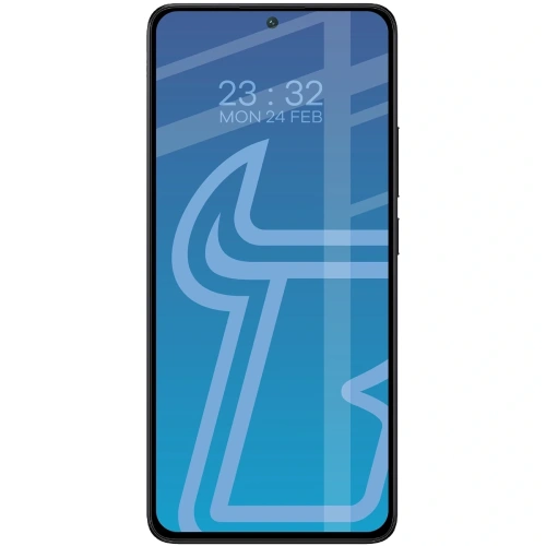 Szkło hartowane Bizon Glass Edge Duo do Xiaomi POCO X6 Pro / X7 Pro czarna ramka [2 PACK]