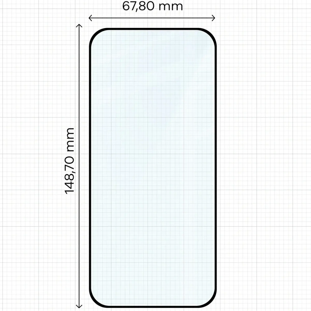 Szkło hartowane Bizon Glass Edge Duo do Google Pixel 10 / 10 Pro / 9 / 9 Pro czarna ramka [2 PACK]