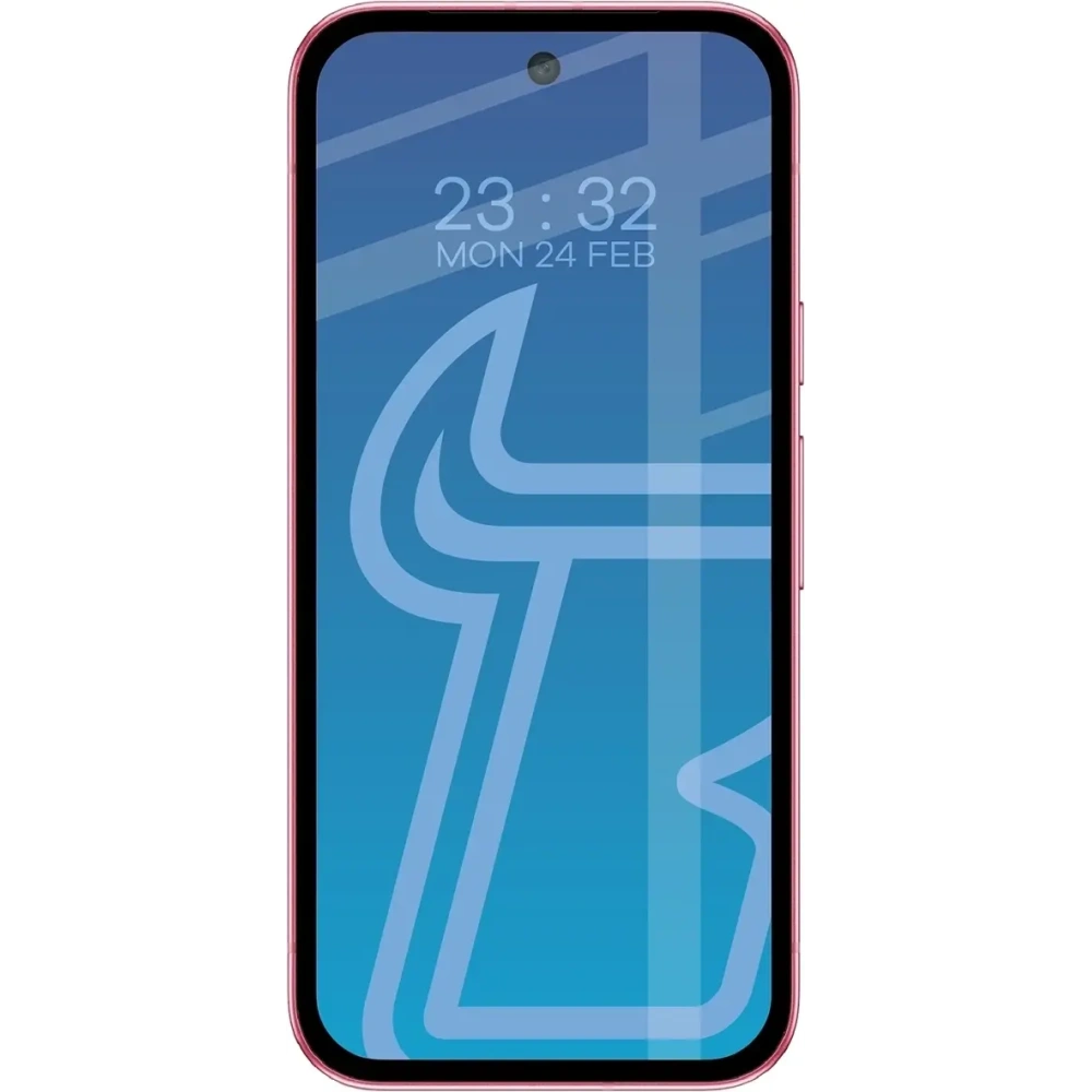 Szkło hartowane Bizon Glass Edge Duo do Google Pixel 9a czarna ramka [2 PACK]