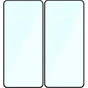 Szkło hartowane Bizon Glass Edge Duo do Xiaomi Redmi Note 11 / 11S 4G czarna ramka [2 PACK]