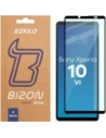 Szkło hartowane Bizon Glass Edge Duo do Sony Xperia 10 VI czarna ramka [2 PACK]