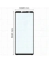 Szkło hartowane Bizon Glass Edge Duo do Sony Xperia 10 VI czarna ramka [2 PACK]