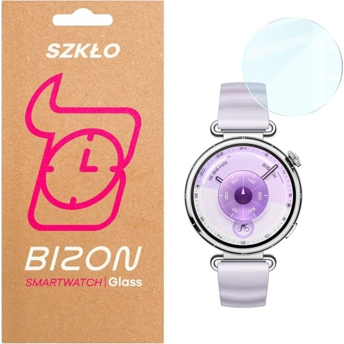Szkło hartowane na ekran Bizon Glass Watch Clear do Huawei Watch GT6 41 mm